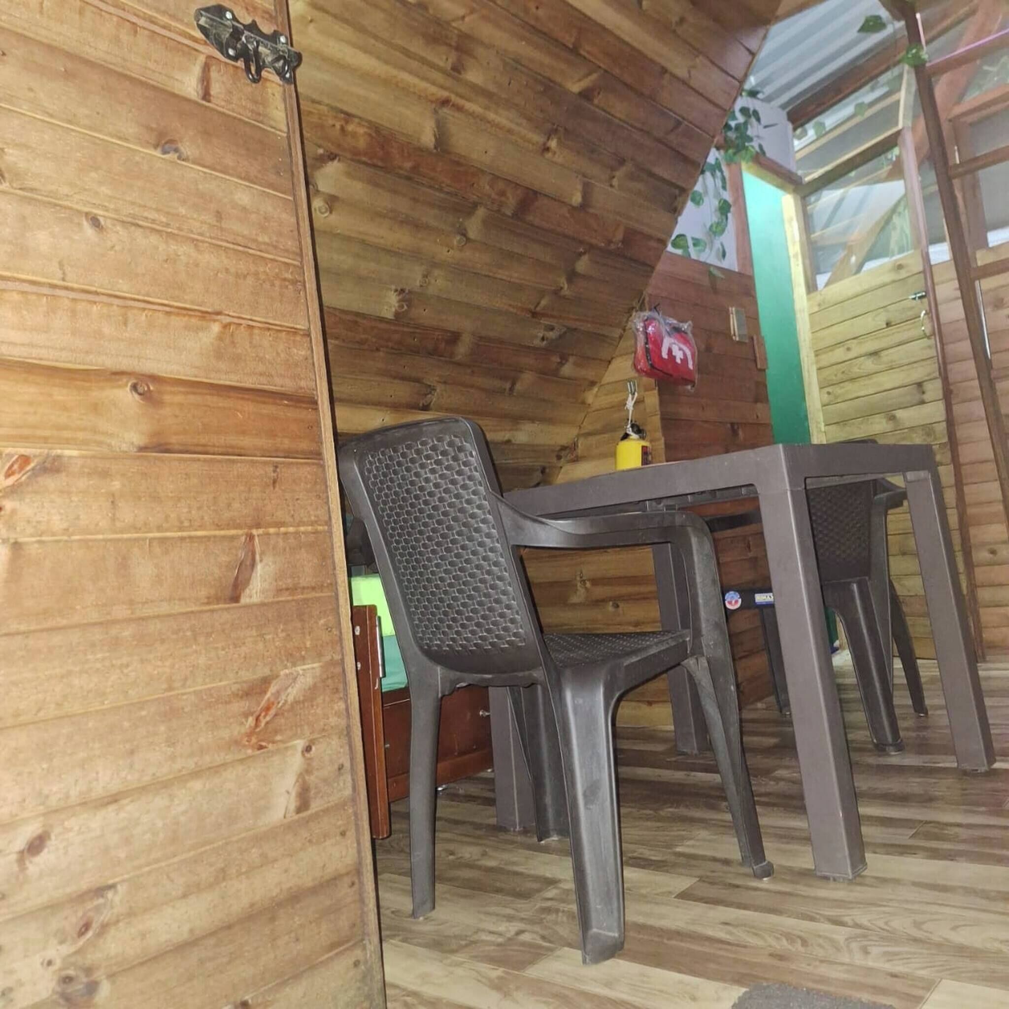 Cabin, 3 Bedrooms, Smoking, Balcony | Dining