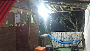 Cabin, 3 Bedrooms, Smoking, Balcony | Terrace/patio