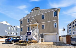 Exterior - Oceanview 3BR Condo with Balcony & Seawall Access (North Wildwood)
