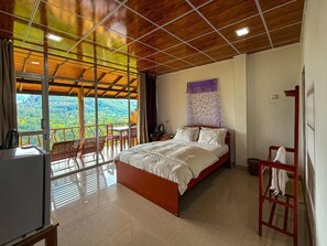 Deluxe-Doppelzimmer, Balkon, Bergblick