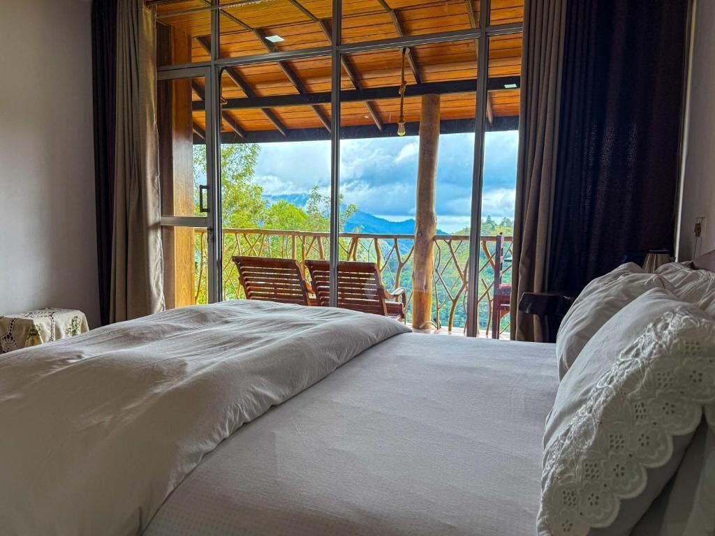 Deluxe-Doppelzimmer, Balkon, Bergblick