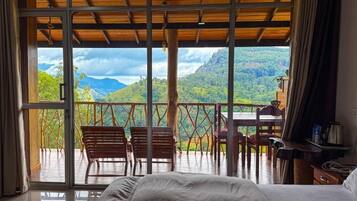 Deluxe-Doppelzimmer, Balkon, Bergblick