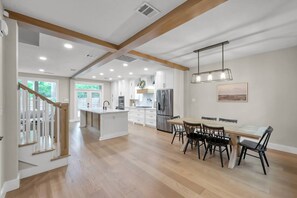 Fridge, microwave, oven, stovetop - Spacious 4BR Woodlands Home | Pet Friendly | ~40 Min to NRG Stadium World Cup (Conroe)