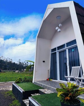 Villa Deluxe, balcón, vistas a la montaña | Detalle del exterior