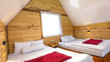 Familievilla, balkong, fjellutsikt