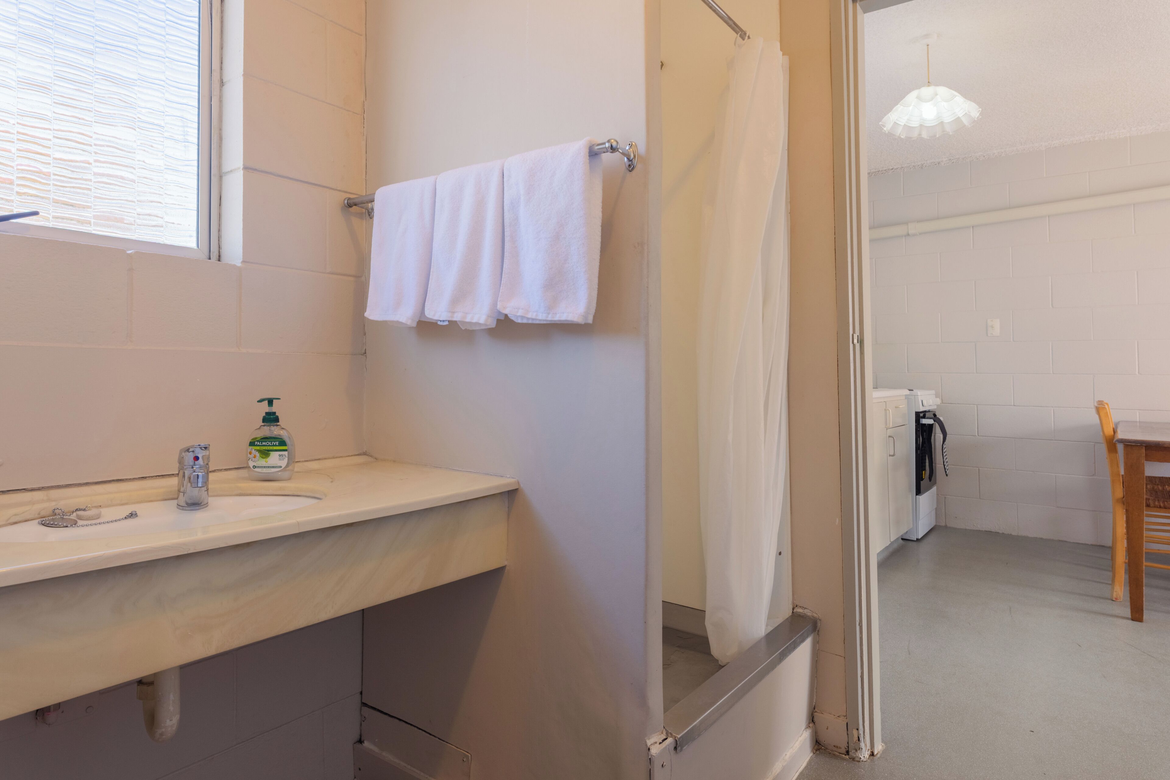 Standard Apartment, Multiple Beds | Bathroom | Shower, hair dryer, towels, soap