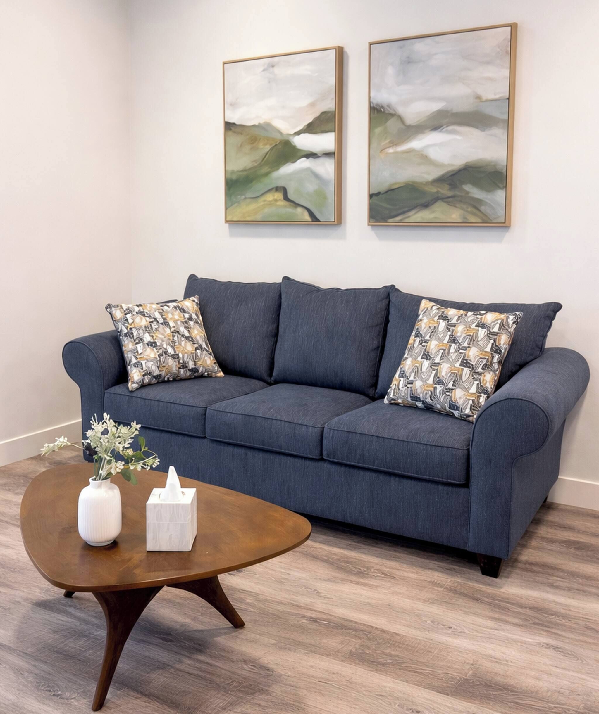 公寓, 1 间卧室, 无障碍, 阳台 | 客厅