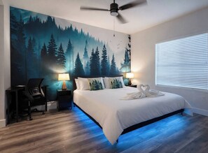 公寓, 1 间卧室, 无障碍, 阳台