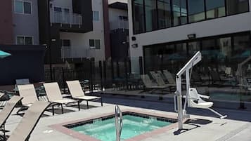 Apartment, 1 Bedroom, Accessible, Balcony | Pool
