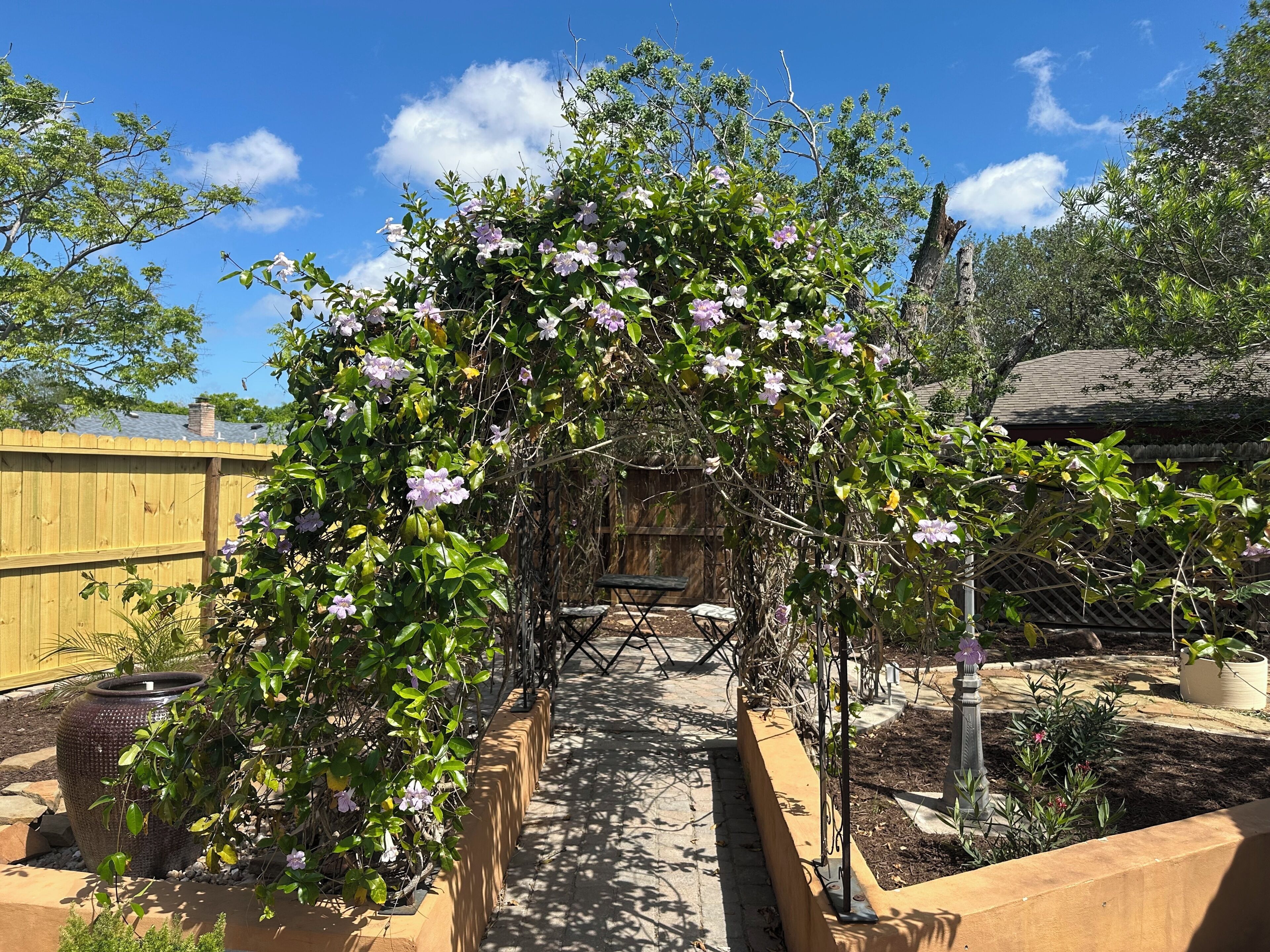 Enceinte de l’hébergement