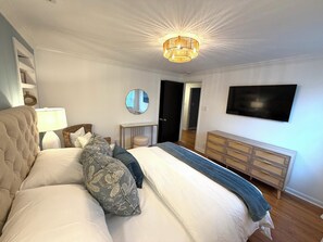 5 quartos, ferros/tábuas de passar roupa, berço de viagem, Wi-Fi