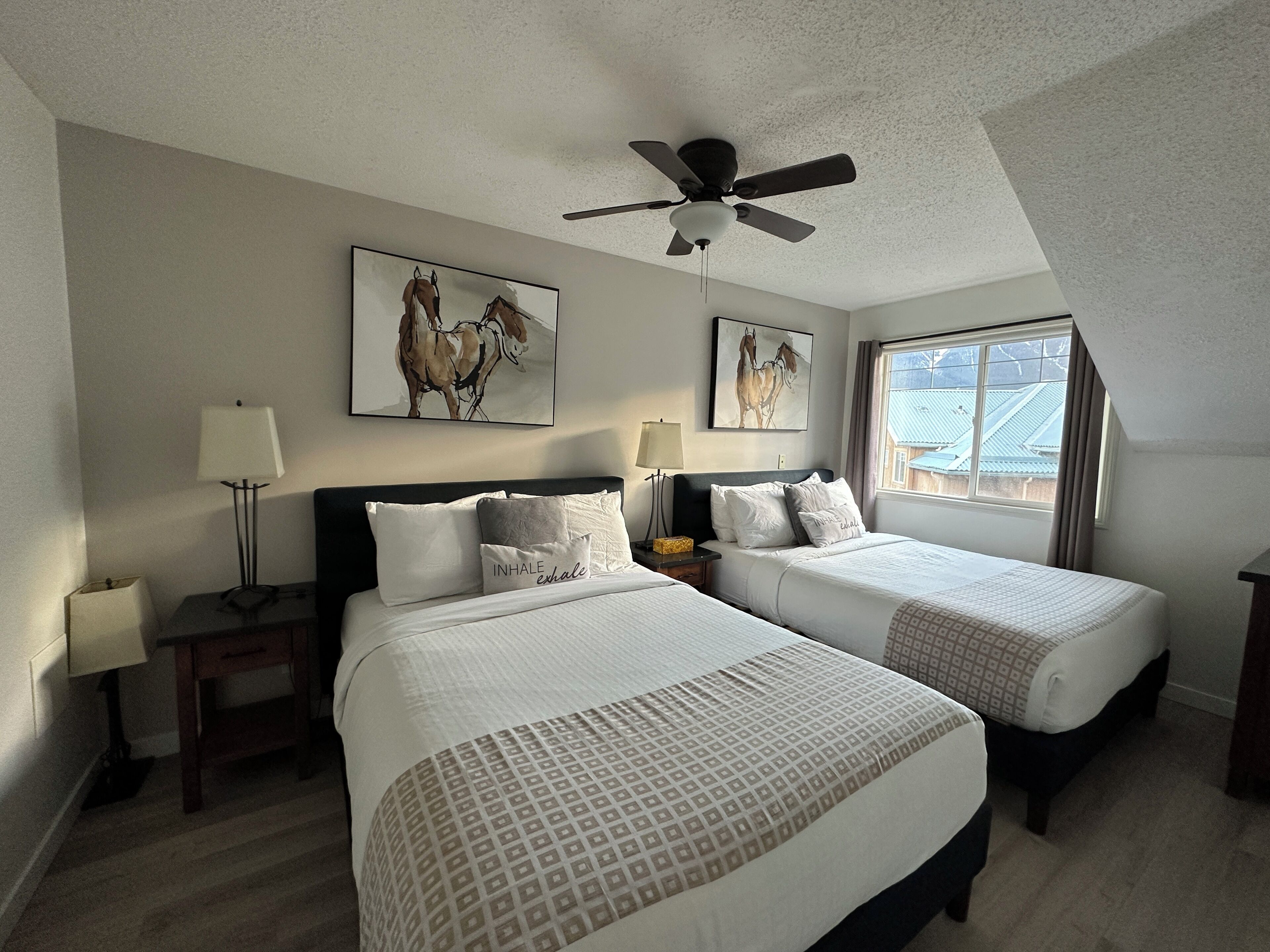 2 bedrooms, iron/ironing board, free WiFi, bed sheets
