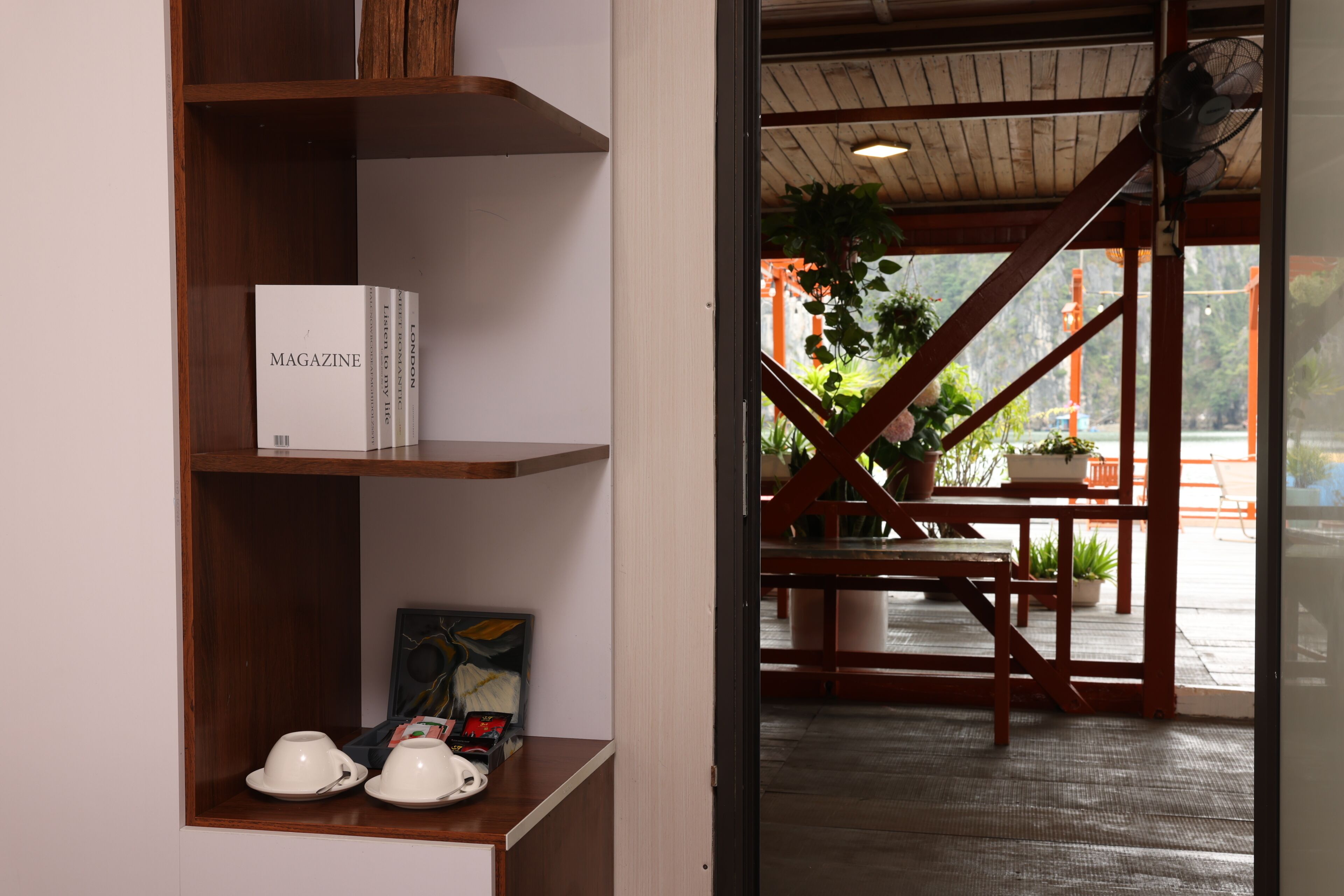 Panorama-dobbeltværelse - 1 queensize-seng - ikke-ryger - havudsigt