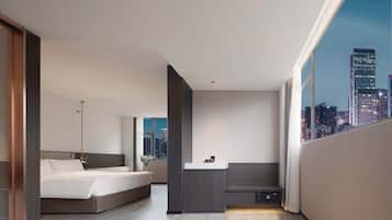 Habitación doble de lujo, vista a la ciudad