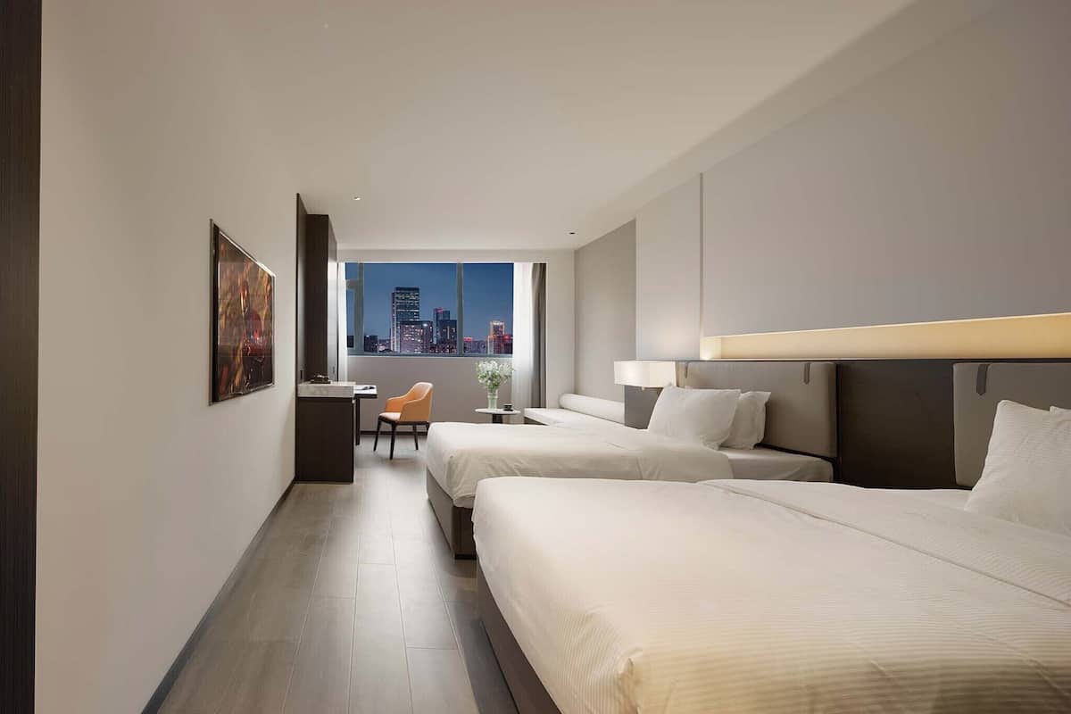 Camera Superior con 2 letti singoli, vista città | Vista dalla camera