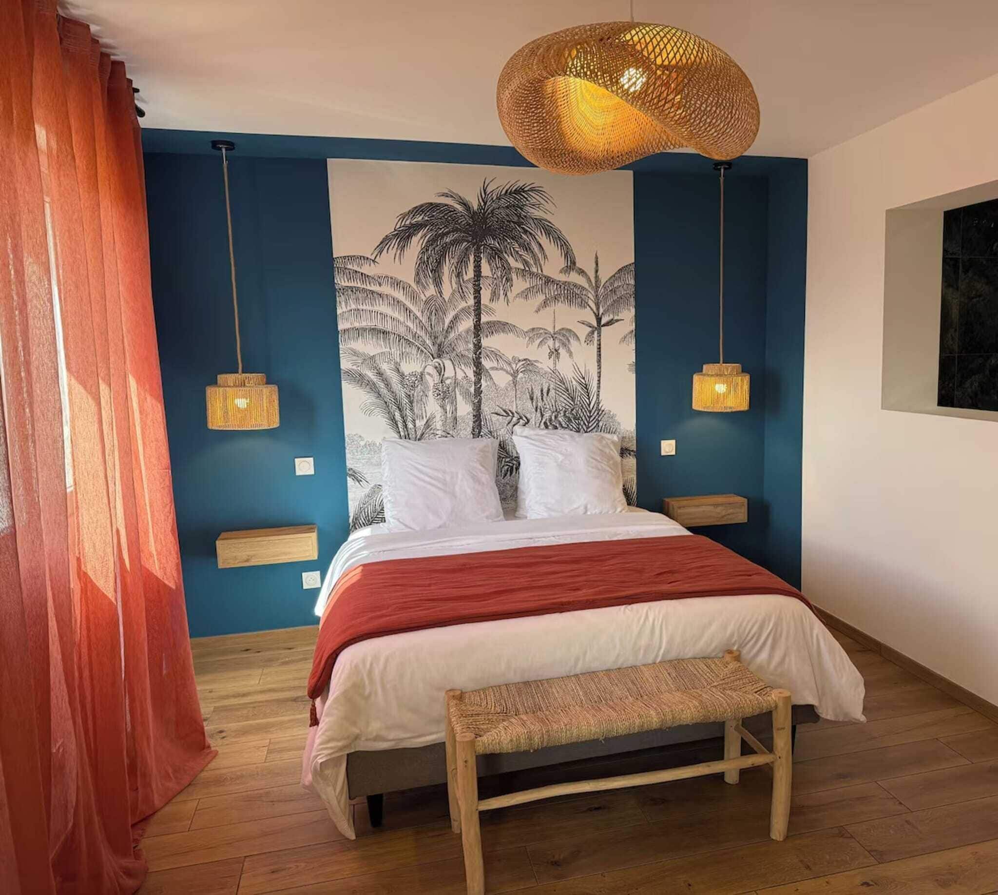 1 chambre, fer et planche à repasser, Wi-Fi gratuit, draps fournis