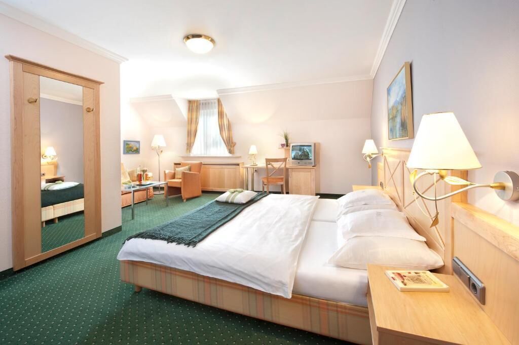 Comfort-Doppelzimmer, Blick auf den Innenhof