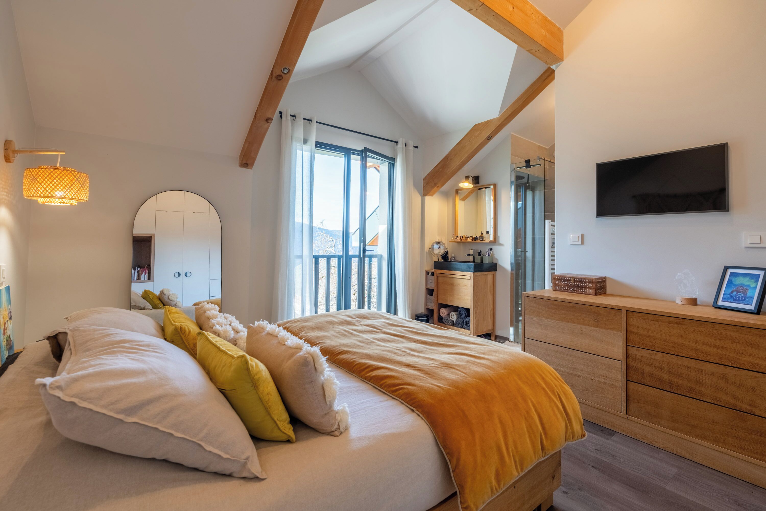 5 chambres, bureau, lit parapluie, Wi-Fi gratuit