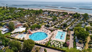 Casa móvil | Piscina | Una piscina al aire libre