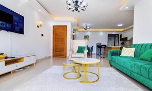 Living area - Executive two bedroom in kilimani (Nairobi)