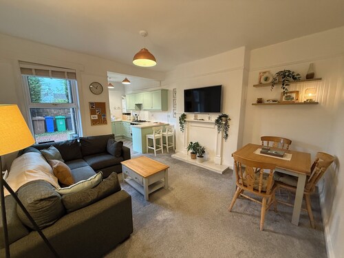 Cosy flat in Lundin Links - 5 min walk to the beach!