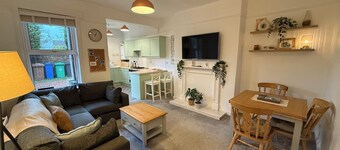 Cosy flat in Lundin Links - 5 min walk to the beach!