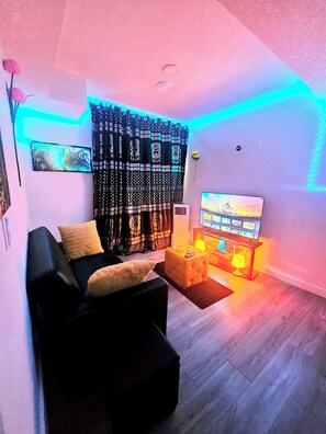 Ferienhaus, 1 Schlafzimmer | Wohnzimmer