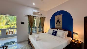 Dobbeltrom – superior, hageutsikt