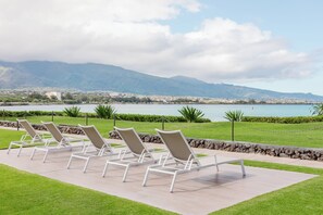 Terrace/patio - Seaside Gem! 2 Pet-Friendly Units, Minutes to Maui Tropical Plantation! (Kahului)