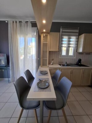 Dining - Kap Home · Central · Private Balcony (Chios)