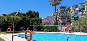 Outdoor pool - Stylish apartments overlooking the sea | 5-7 min walk to the beach (Benalmádena)