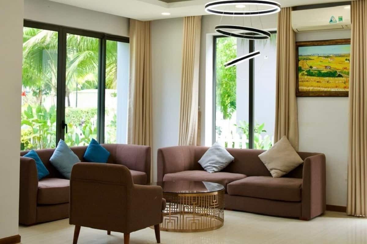 Deluxe-Villa, 3 Schlafzimmer, Poolblick