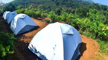 Dobbelt- eller tomannsrom, fjellutsikt | Eksteriør