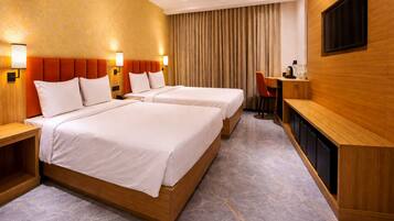 Firemannsrom – deluxe, 2 queensize-senger