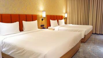 Firemannsrom – deluxe, 2 queensize-senger