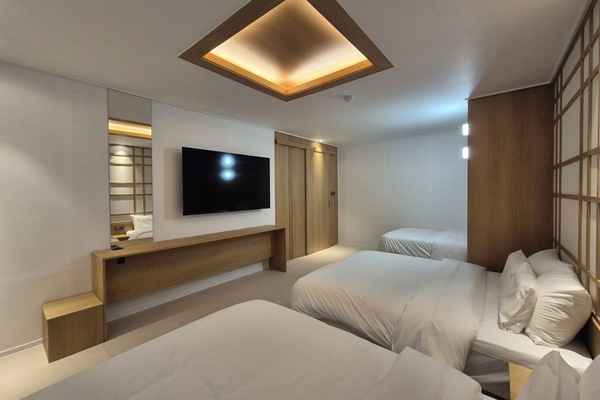 Family Suite Poolvilla | Pimennysverhot, ilmainen Wi-Fi, vuodevaatteet
