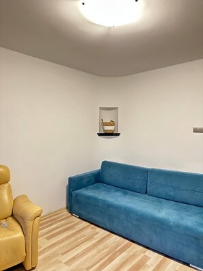 Apartment, 2 Bedrooms, Balcony, City View | Living area - Skyline Nest Varsavia (Warsaw)