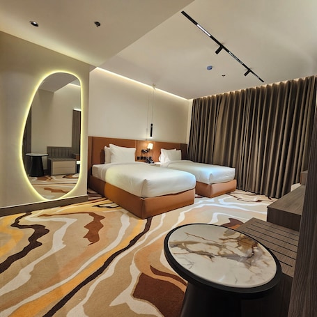 Deluxe Double or Twin Room | Free WiFi. RICH LOBBY HOTEL HAIL