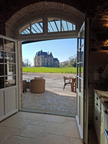 Pavillon de Chasse, a 19th-century luxurious huntsman’s lodge, sleeps 11 adults