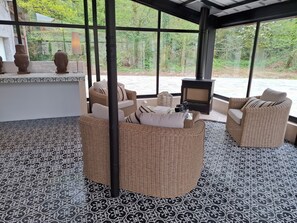 Interior - Pavillon de Chasse, a 19th-century luxurious huntsman’s lodge, sleeps 11 adults (Pamplie)