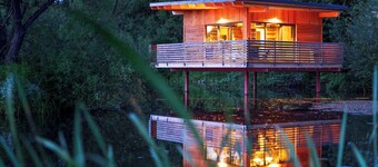 Tiny House im Pferdeteich mit Kamin, Grill & Grosser Terrasse - Best Price!