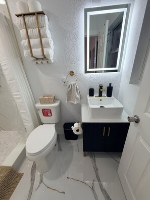 Bathroom - Cozy 1-bedroom apartment in lovely Tampa with AC 
10 minutes from Tampa Airport (Tampa)