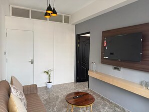Deluxe Double Room, Balcony, Mountain View | Living area - The Notting Hills Inn (Shillong)