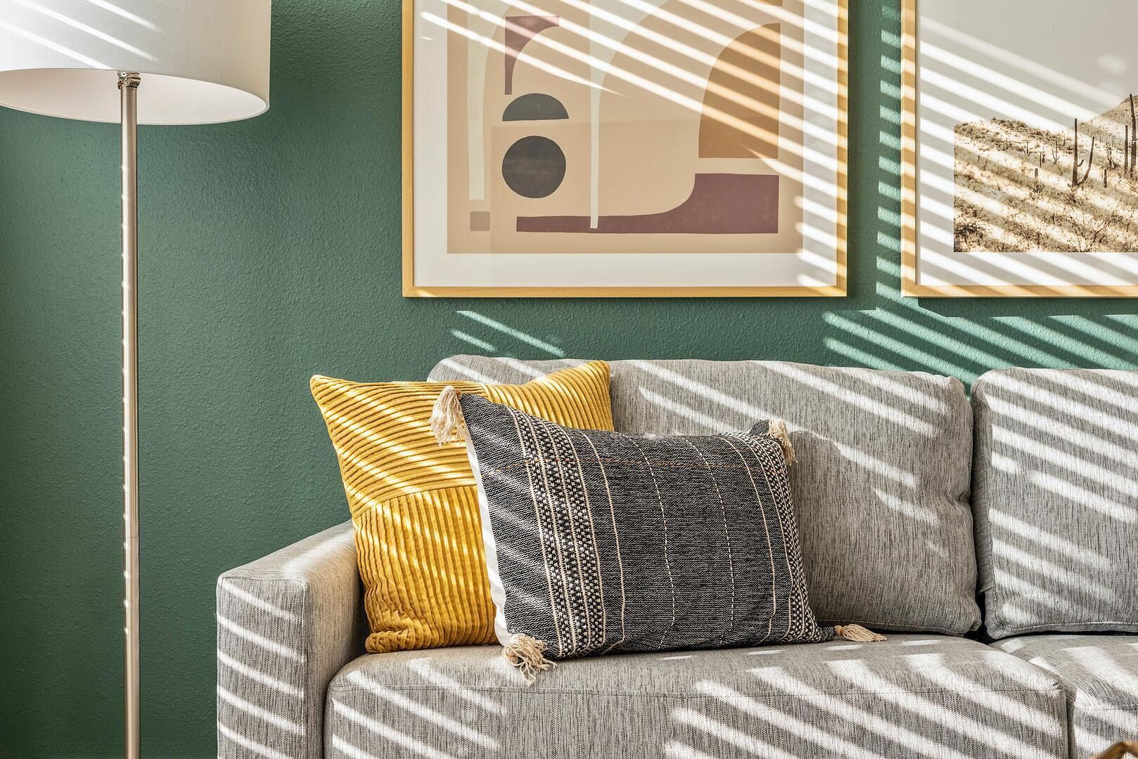 Apartment (1 Bedroom) | Living area