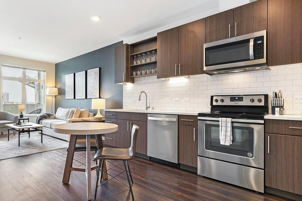 アパートメント (1 Bedroom) | 専用キッチン