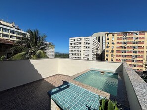 Indoor pool - Penthouse with private pool, near Glória. (Rio de Janeiro)