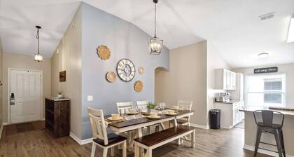 New Single-Level Private Pool Home with Game Room | Gated Community | 2 Master Bedrooms | Sleeps 10