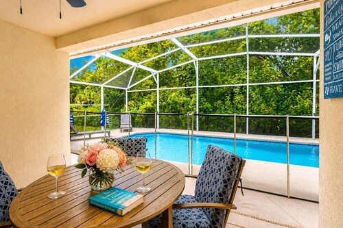 New Single-Level Private Pool Home with Game Room | Gated Community | 2 Master Bedrooms | Sleeps 10