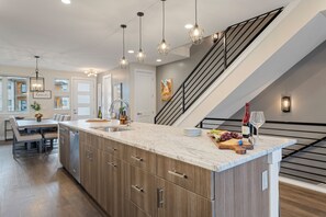 Dining - Modern 4BR Englewood | Hot Tub + EV Charger (Englewood)