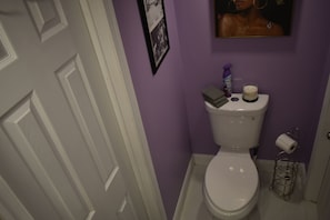 Towels, soap, toilet paper